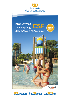 Brochure CSE et Collectivités pour la saison 2025 avec Homair et Tohapi